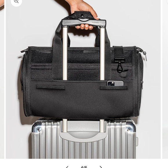 Black Mesh Travel Bag - Picture 5 of 7